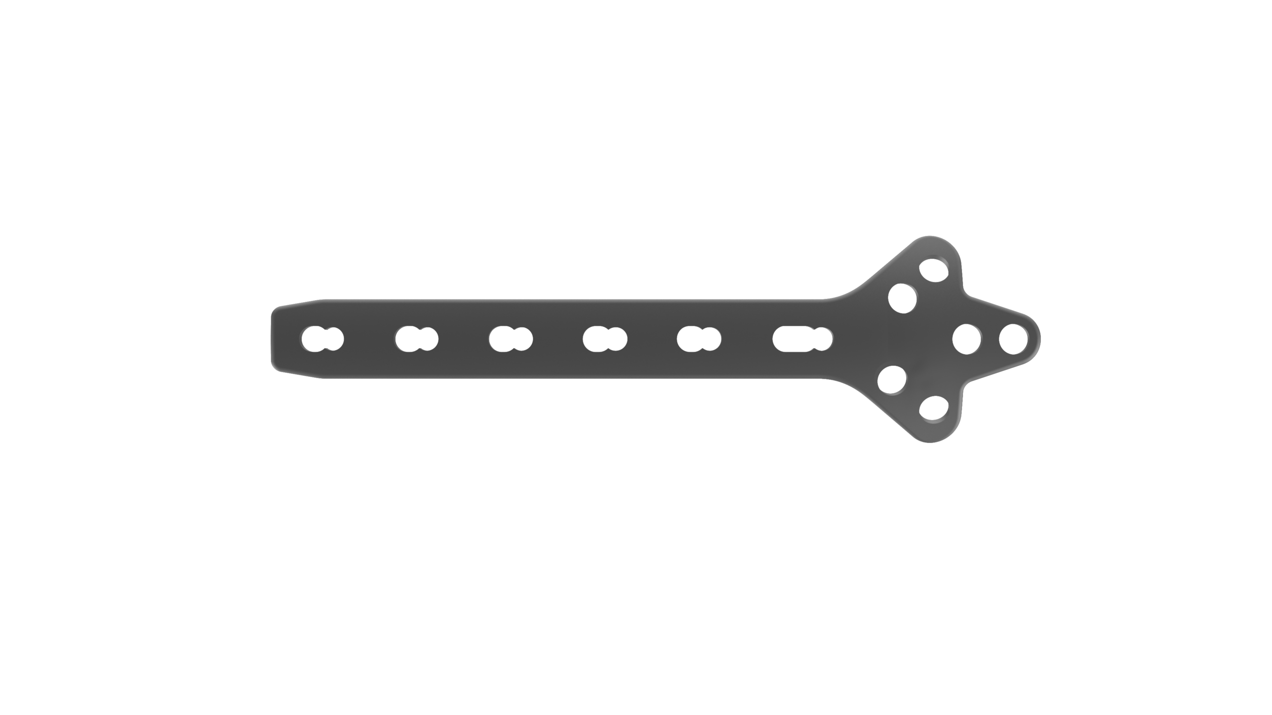 Cloverleaf Plate Titanium