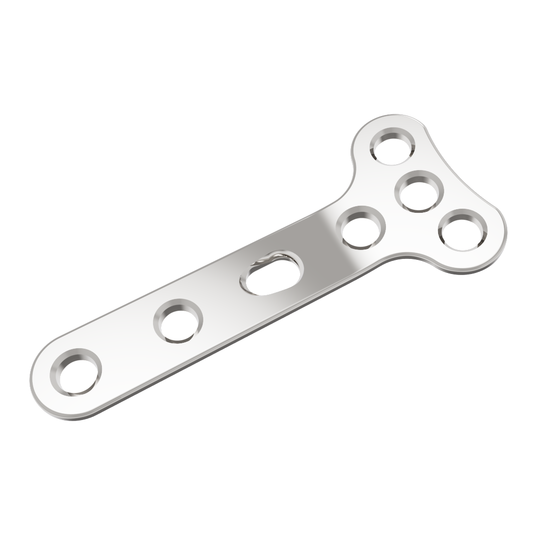 Right‑Angle T‑Plate Stainless Steel